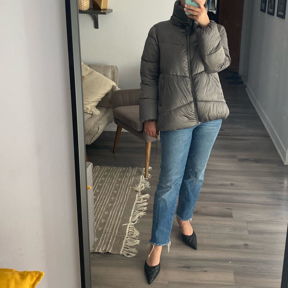 Massimo Dutti puffer jacket super warm